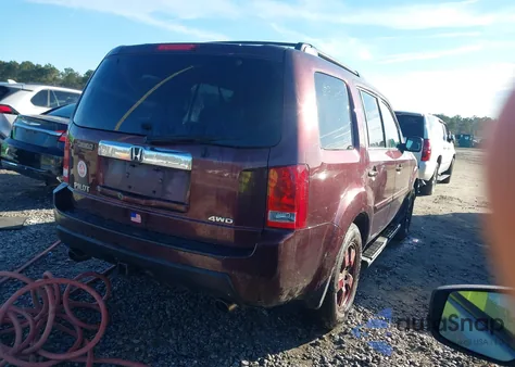 2011 Honda Pilot Ex-L from USA, damaged, VIN 5FNYF4H54BB065334